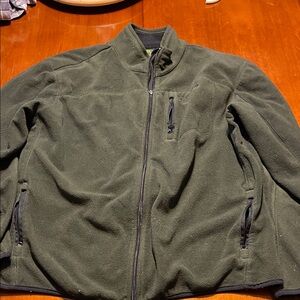 Timberland Men's Olive Fleece Jacket